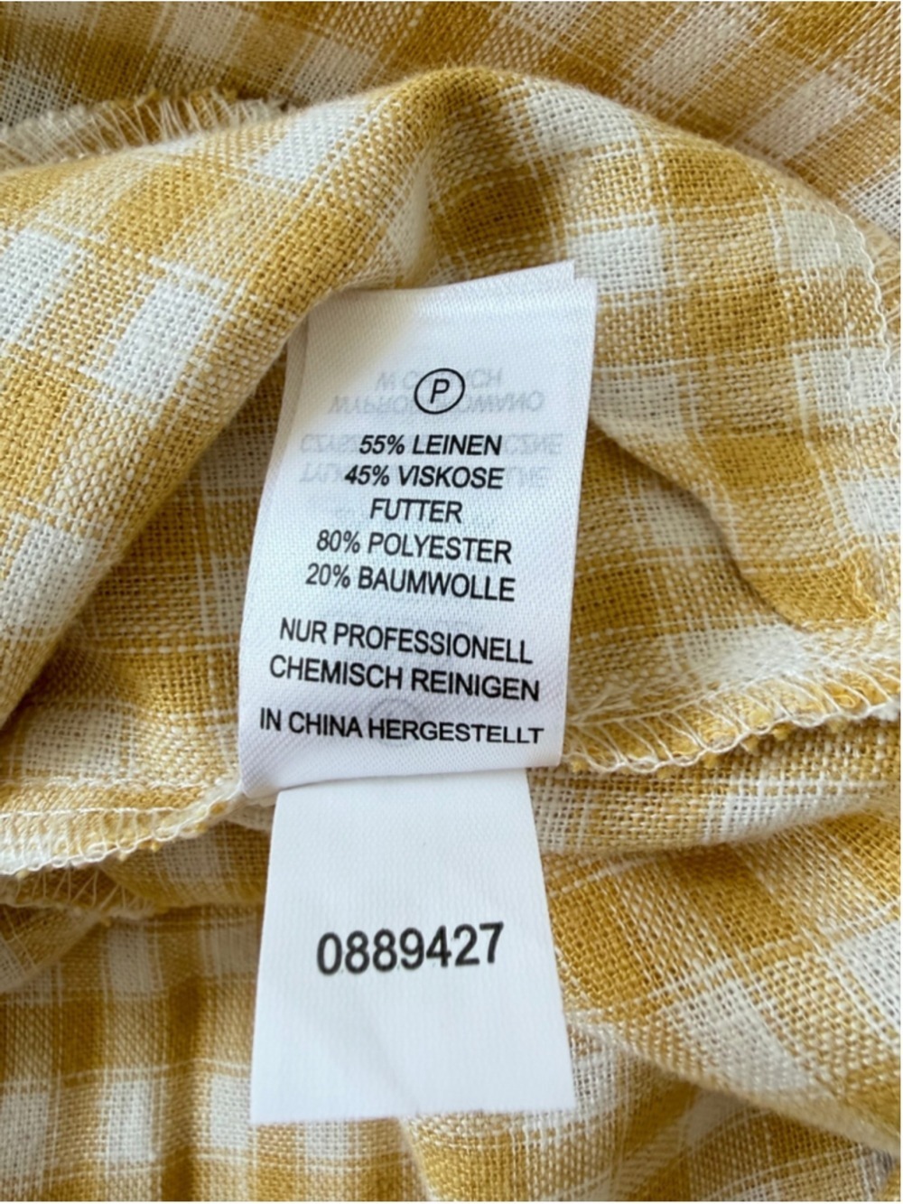 Camila Coelho Linen Blend Cottagecore Halter Gingham Dress size L - Picture 6 of 10